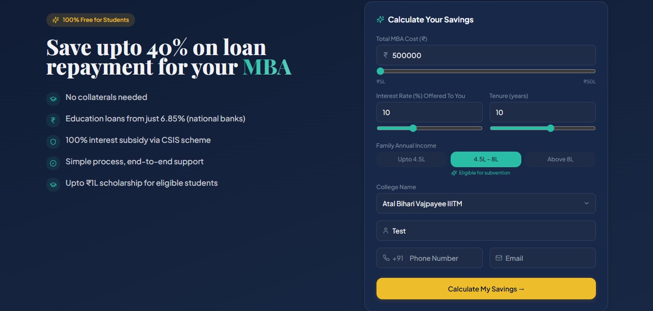 Calculate My Savings