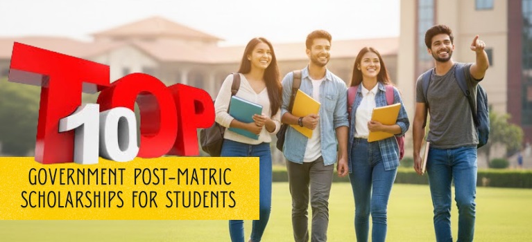 Top 10 Government Post Matric Scholarships for Students