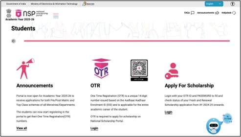 Visit the official website of the NSP