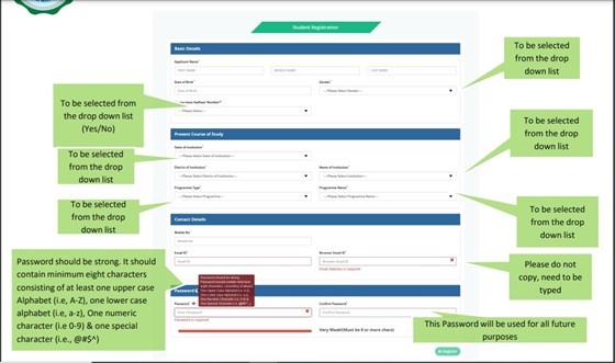 West Bengal Student Credit Card Scheme - Register