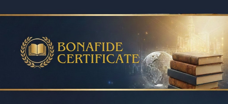 Bonafide Certificate – Format, Application & Meaning