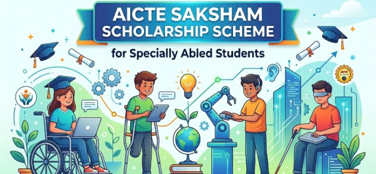 AICTE सक्षम शिष्यवृत्ती योजना 2026-27 - महत्त्वाच्या तारखा, पात्रता आणि  फायदे