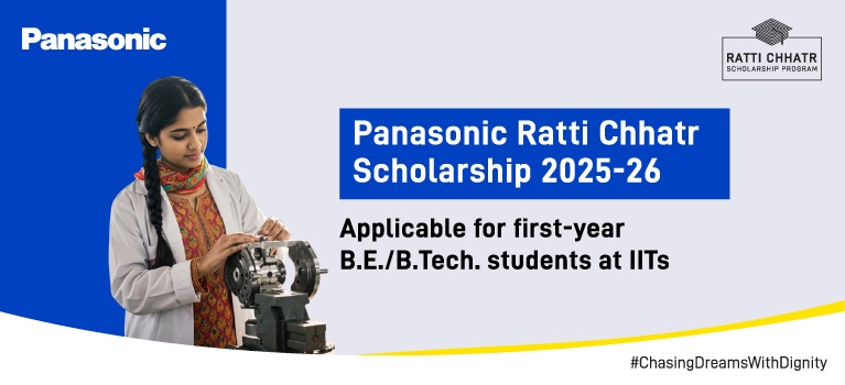 Panasonic Ratti Chhatr Scholarship 2025-26 – Eligibility & Awards