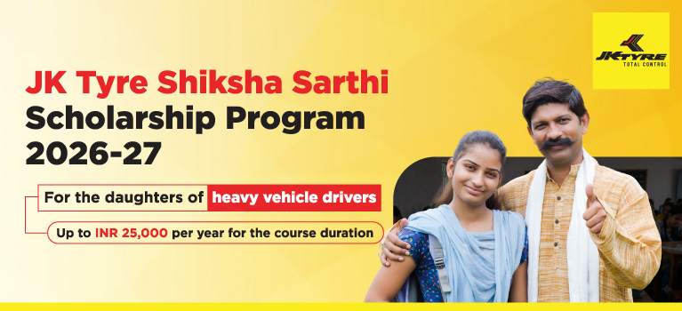 JK Tyre Scholarship 2026-27 - Eligibility, Benefits, and Last Date