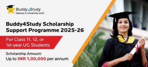 Buddy4Study Scholarship Support Programme 2025-26