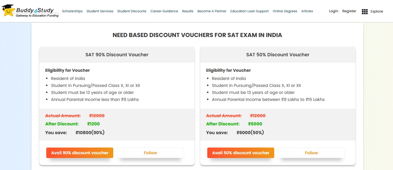 SAT - College Board Programme