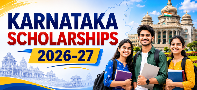 Karnataka Scholarships 2026 – Apply Online, Status, Amount