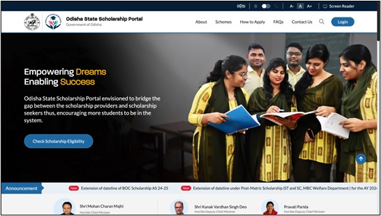 PRERANA Application Process - Visit the official website
