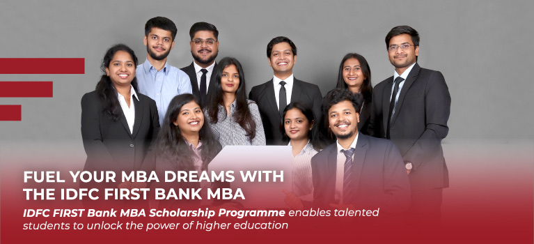 IDFC FIRST Bank MBA Scholarship 2026-28 - Apply for ₹2 Lakh