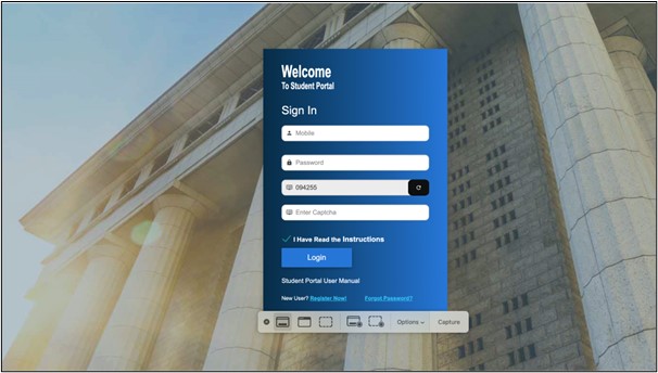 Student Portal Registration