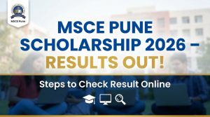 MSCE Pune Scholarship 2026