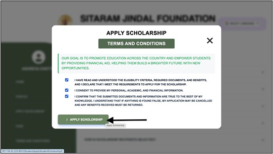 Sitaram Jindal - Apply Scholarship