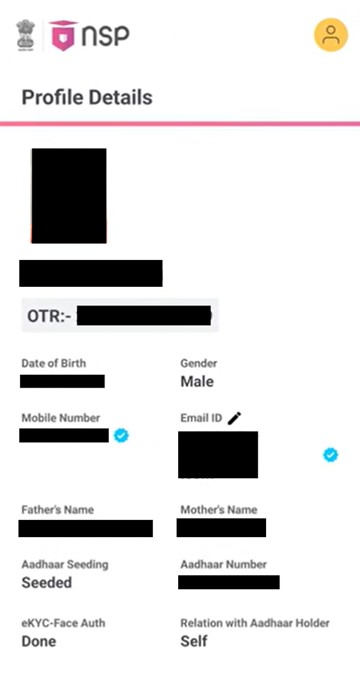 get a tick mark on your email section