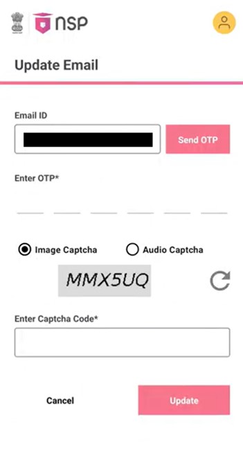 Copy that and paste it here on the app to verify it