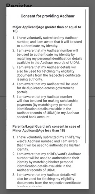 Aadhaar Face RD application