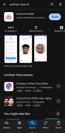 Aadhaar Face RD