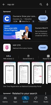 Guide On How To Generate the One-Time Registration (OTR) Number on the NSP OTR App