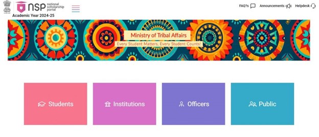 UGC Scholarships Application Process