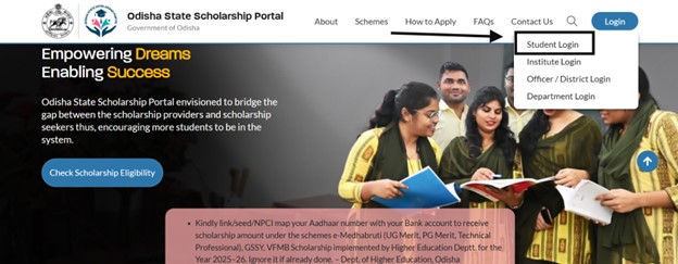 KALIA Scholarship - Login