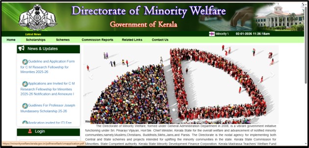 Guideline and Application For for C.M. Research Fellowship for Minorities 2025-26