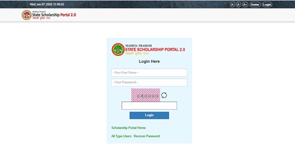 Vikramaditya Scholarship - Log