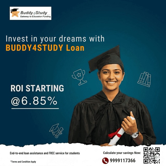 Invest in your dreams with BUDDY4STUDY Loan