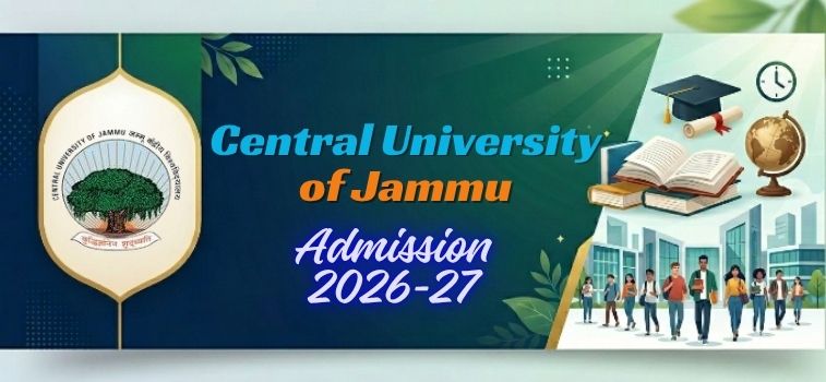 Central University of Jammu Admission 2026-27
