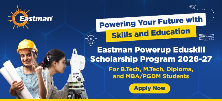 Eastman Eduskill Scholarship 2026-27 | Up to ₹20,000 Award