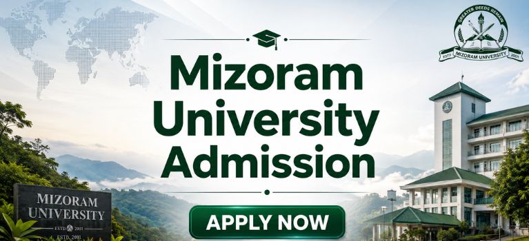 Mizoram University Admission 2026