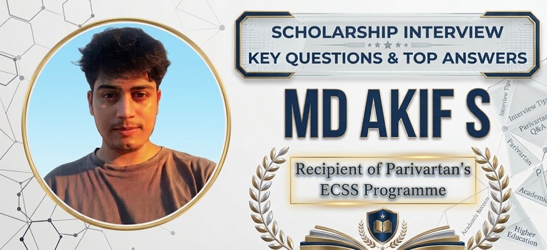 Scholarship Interview Questions & Answers: Md Akif's Story