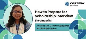 How to Prepare for Scholarship Interview - Shyamasri's Story