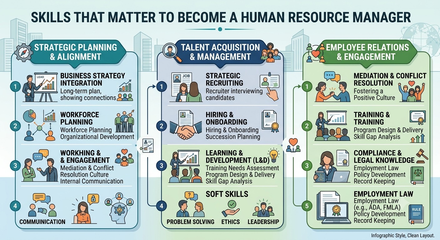 Infographic_How to become an HR manager