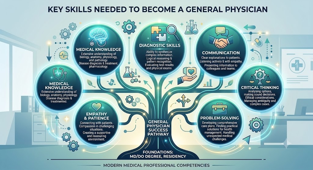 Skills Needed to Become a General Physician