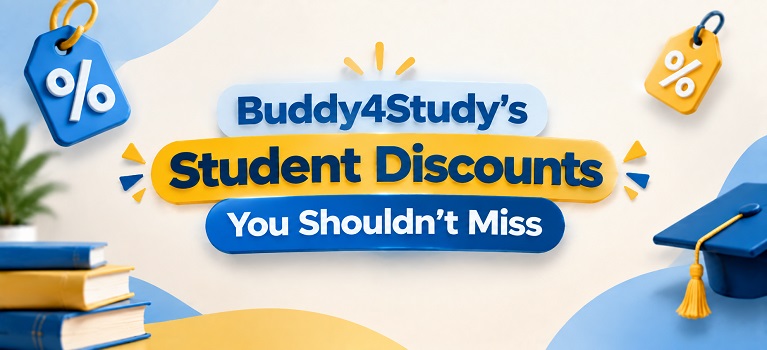 Buddy4Study Student Discount_Banner