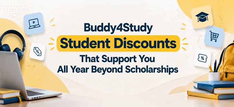 Buddy4Study Student Discounts That Support You All Year Beyond Scholarship_Banners