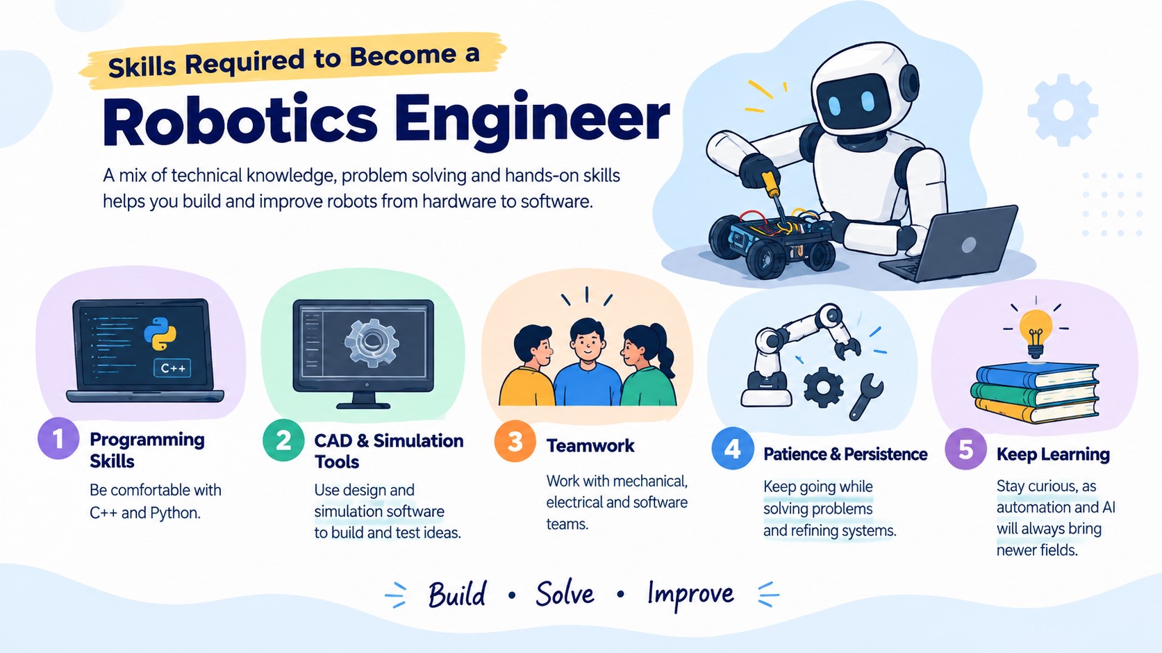 Skills Required to Become a Robotics Engineer