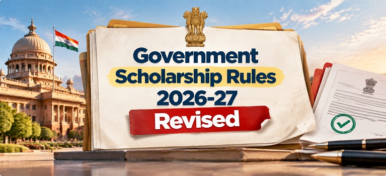 Govt Scholarship Rules 2026-27 Revised_Banner