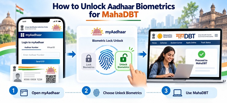 Unlocking Aadhaar Biometrics for MahaDBT